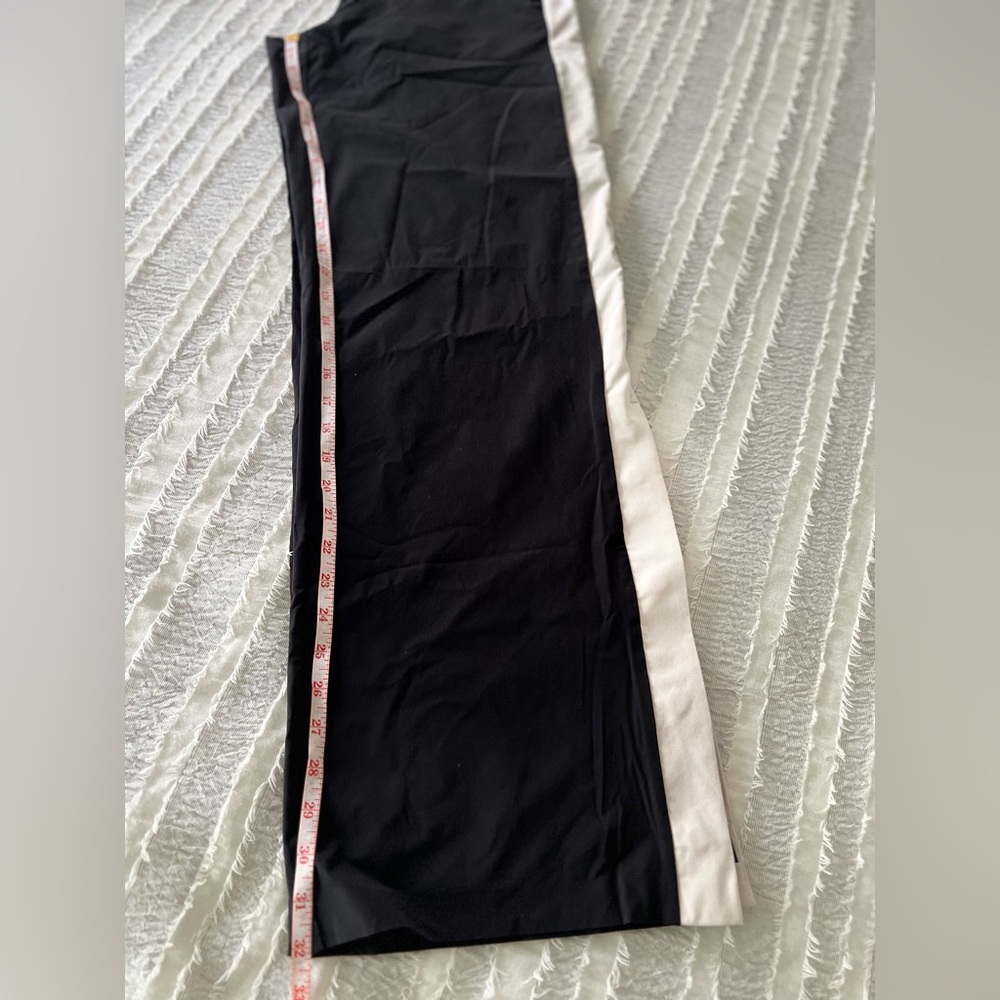 Athleta Black and White Wide Leg Pants - Picture 5 of 7